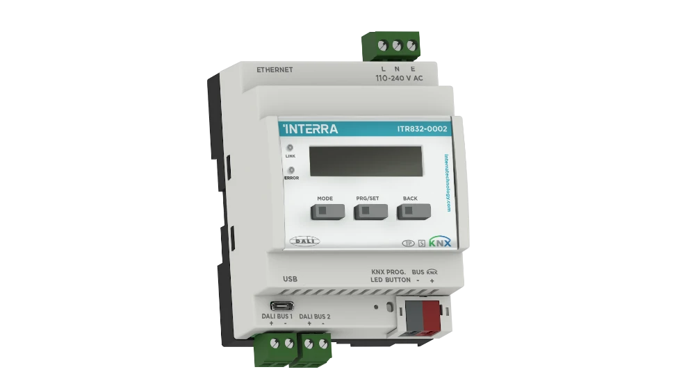 KNX - DALI Ağ Geçidi (Ethernet) 2x64 DALI
