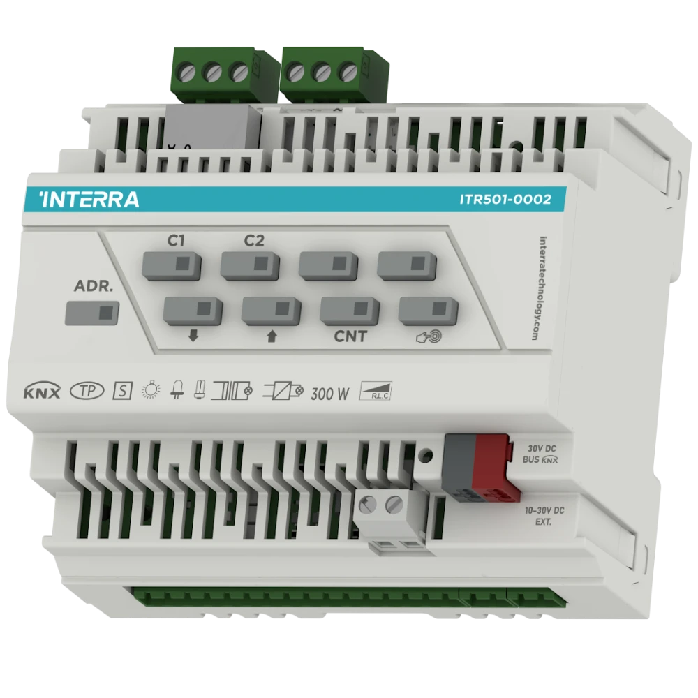 KNX Universal Dimmer Aktüatör - 2 Kanal